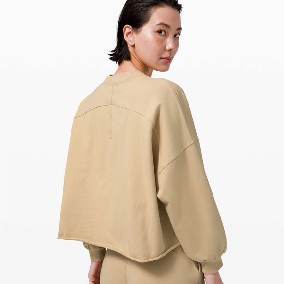 Lululemon LA Oversize Boxy Crew in Trench, size M/L - Picture 1 of 3